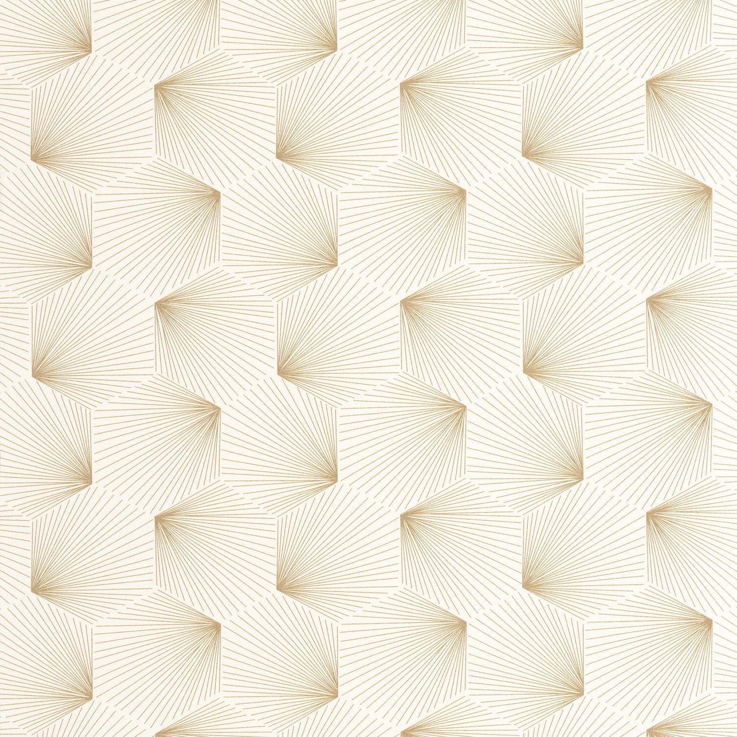 Filament Wallpaper - Beige - Caselio - 105520135 - Premier Wallcovering
