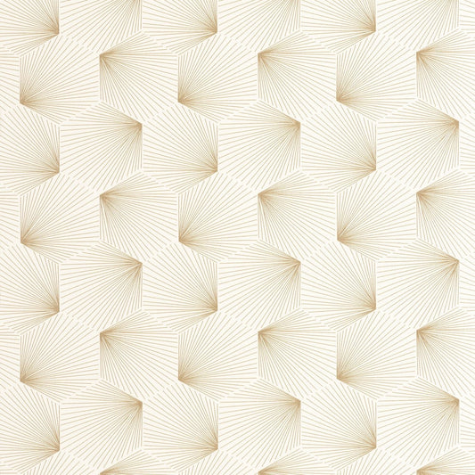 Filament Wallpaper - Beige - Caselio - 105520135 - Premier Wallcovering