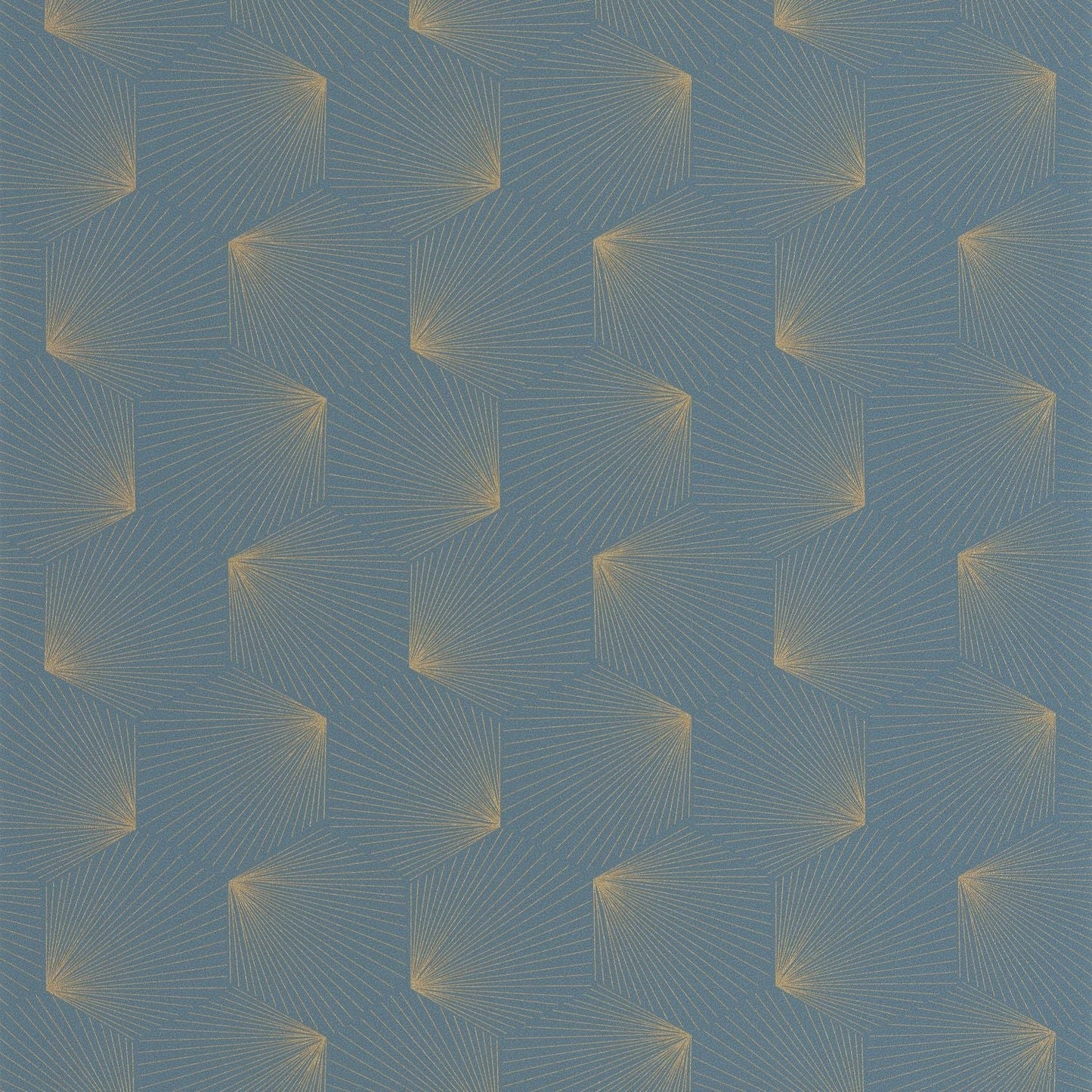 Filament Wallpaper - Bleu  - Caselio - 105526115 - Premier Wallcovering