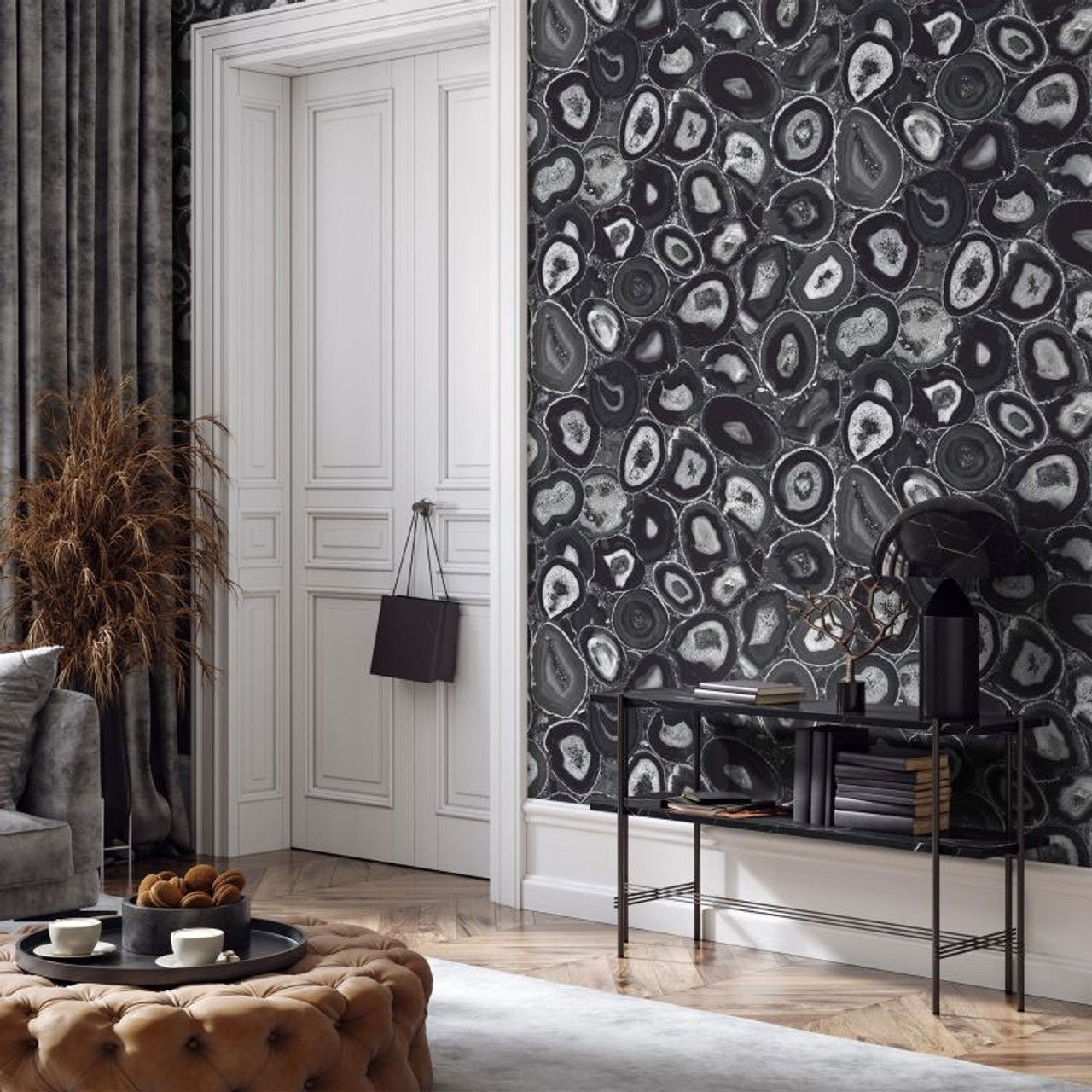 Filo Pepper Wallpaper - Black Pepper - Hohenberger - 51216 - Premier Wallcovering