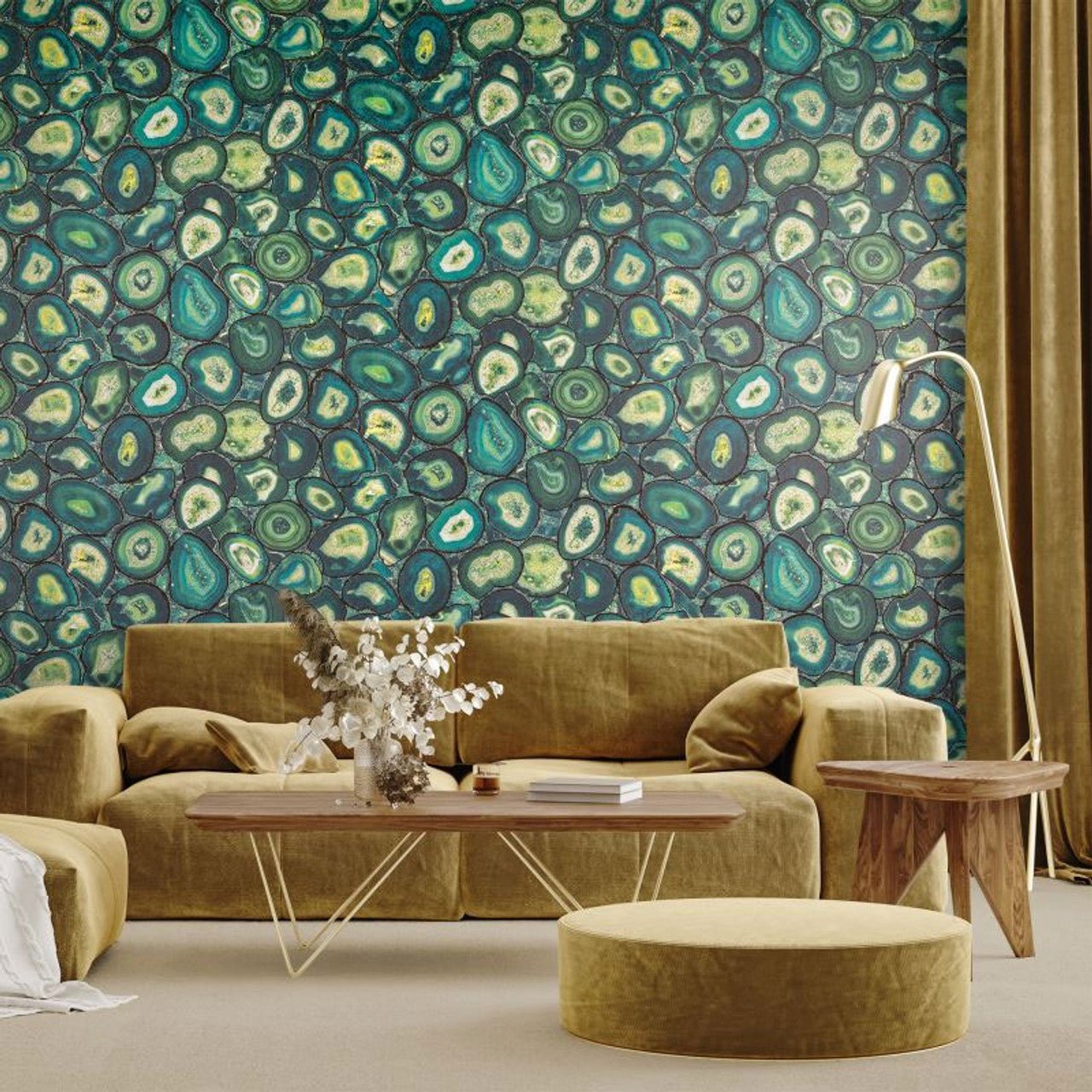 Filo Pepper Wallpaper - Green Pepper - Hohenberger - 51218 - Premier Wallcovering