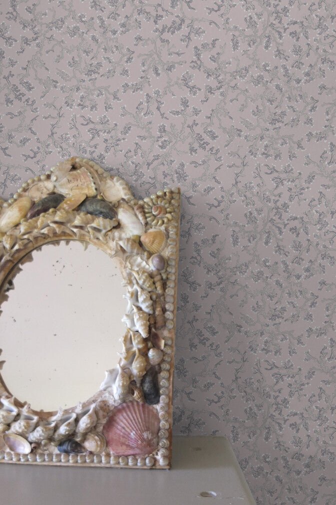 Fine Coral Wallpaper - Dusky - Timorous Beasties - SSC/FCOR/FIB/05 - Premier Wallcovering