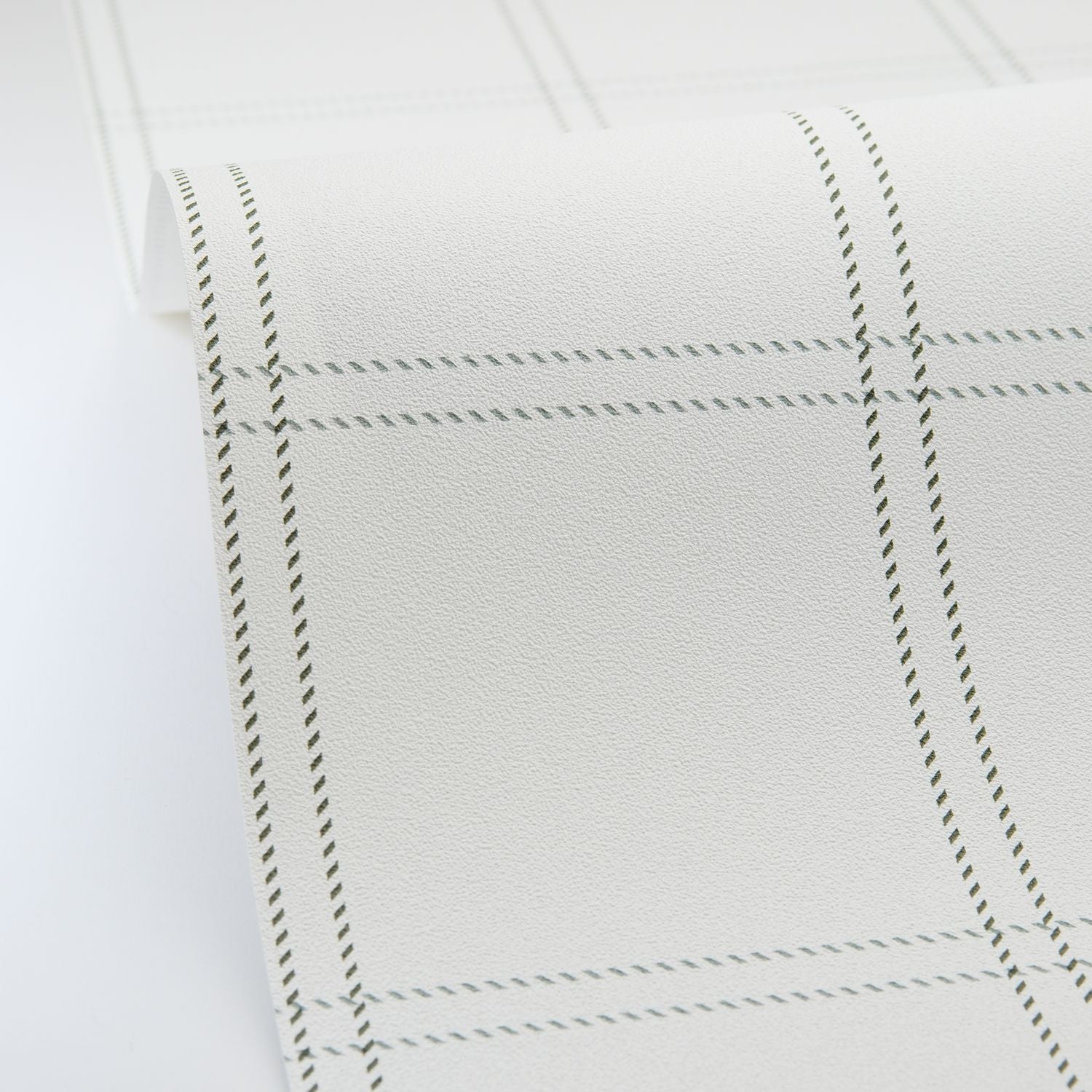 Fine Lines Wallpaper - Vert bleu - Caselio - 106757276 - Premier Wallcovering