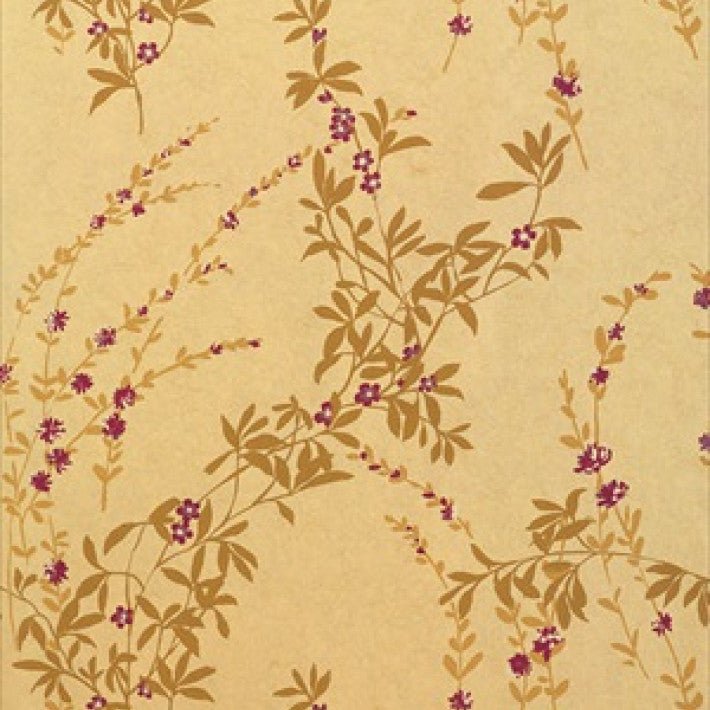 Fiona Wallpaper - Metallic Gold - Thibaut - T4931 - Premier Wallcovering
