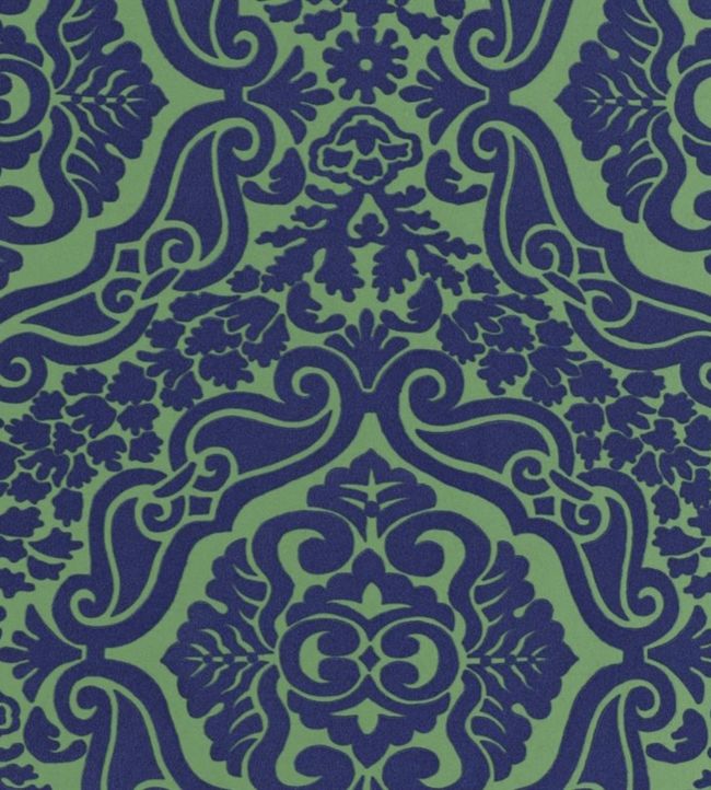 Fioravanti Wallpaper - Cobalt - P446/07 - Designers Guild - Premier Wallcovering