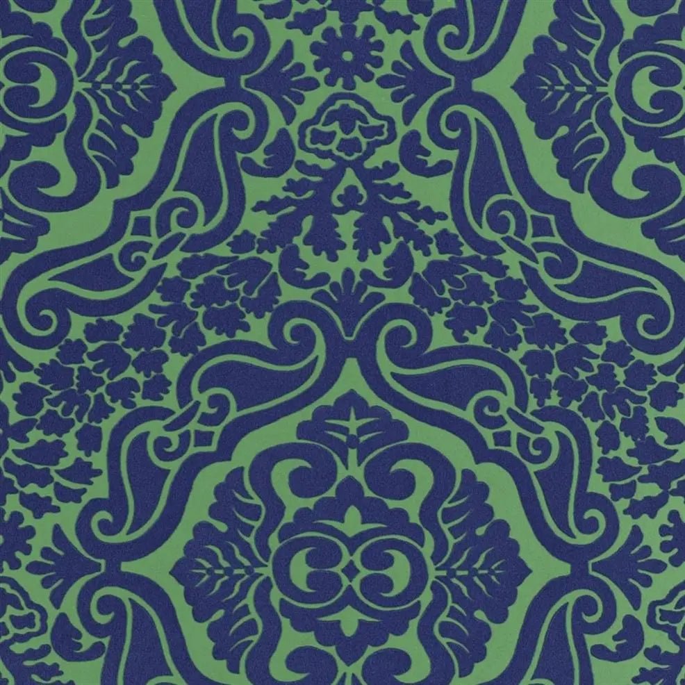 Fioravanti Wallpaper - Cobalt - Designers Guild - P446/07 - Premier Wallcovering