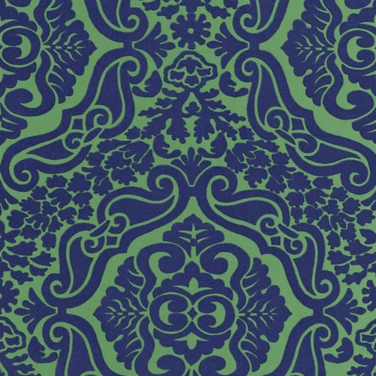 Fioravanti Wallpaper - Cobalt - Designers Guild - P446/07 - Premier Wallcovering
