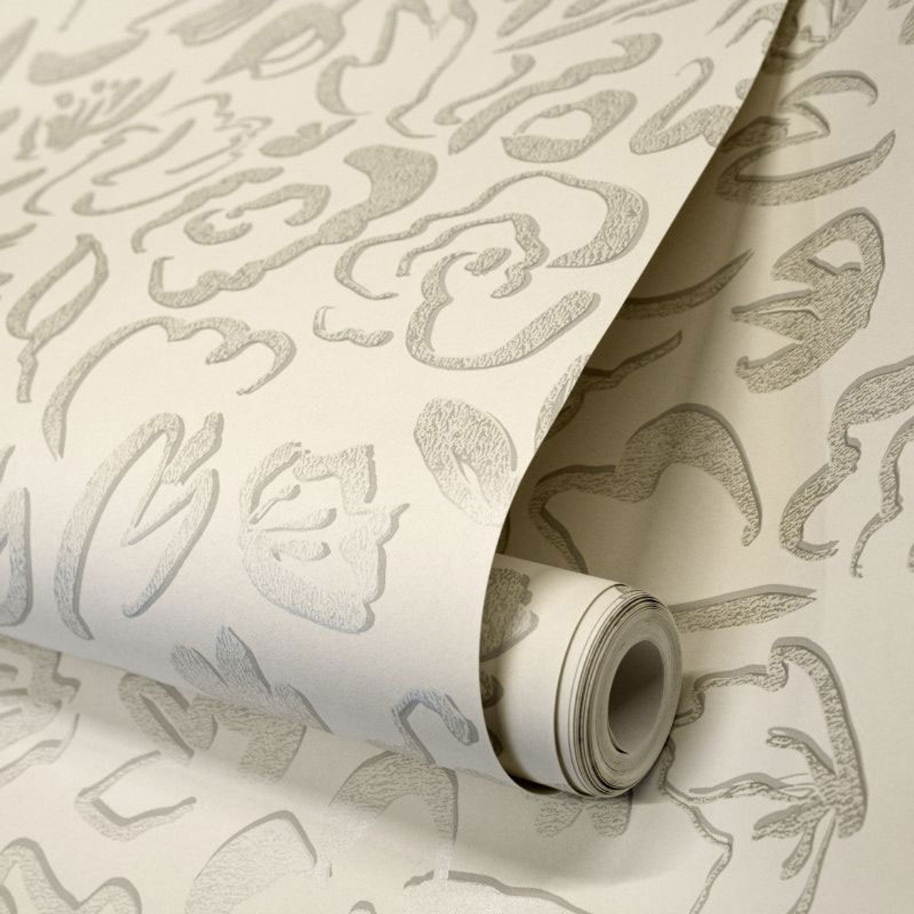 Fiore Salt Wallpaper - Sesame - Hohenberger - 65334 - Premier Wallcovering