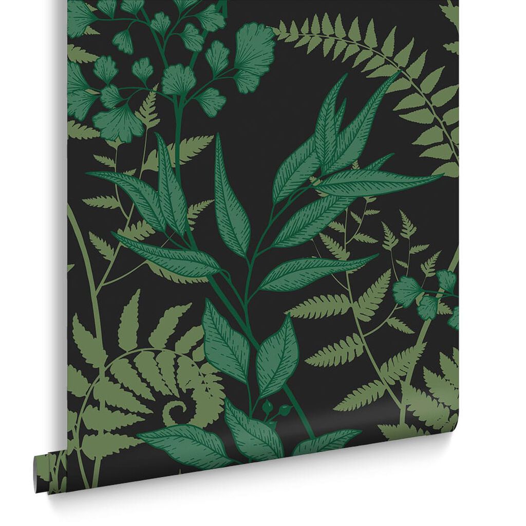 Fiore Wallpaper - Midnight - Graham & Brown - 115061 - Premier Wallcovering