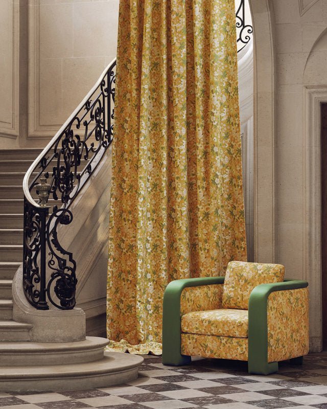 Fiorella Fabric - Soleil - Manuel Canovas - M4109-01 - Premier Wallcovering