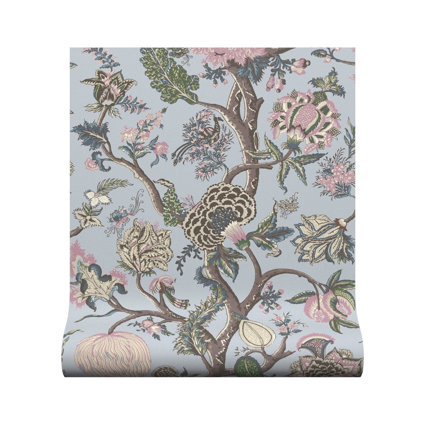 Flame Of The Forest Wallpaper - Eggshell - Warner House - Premier Wallcovering