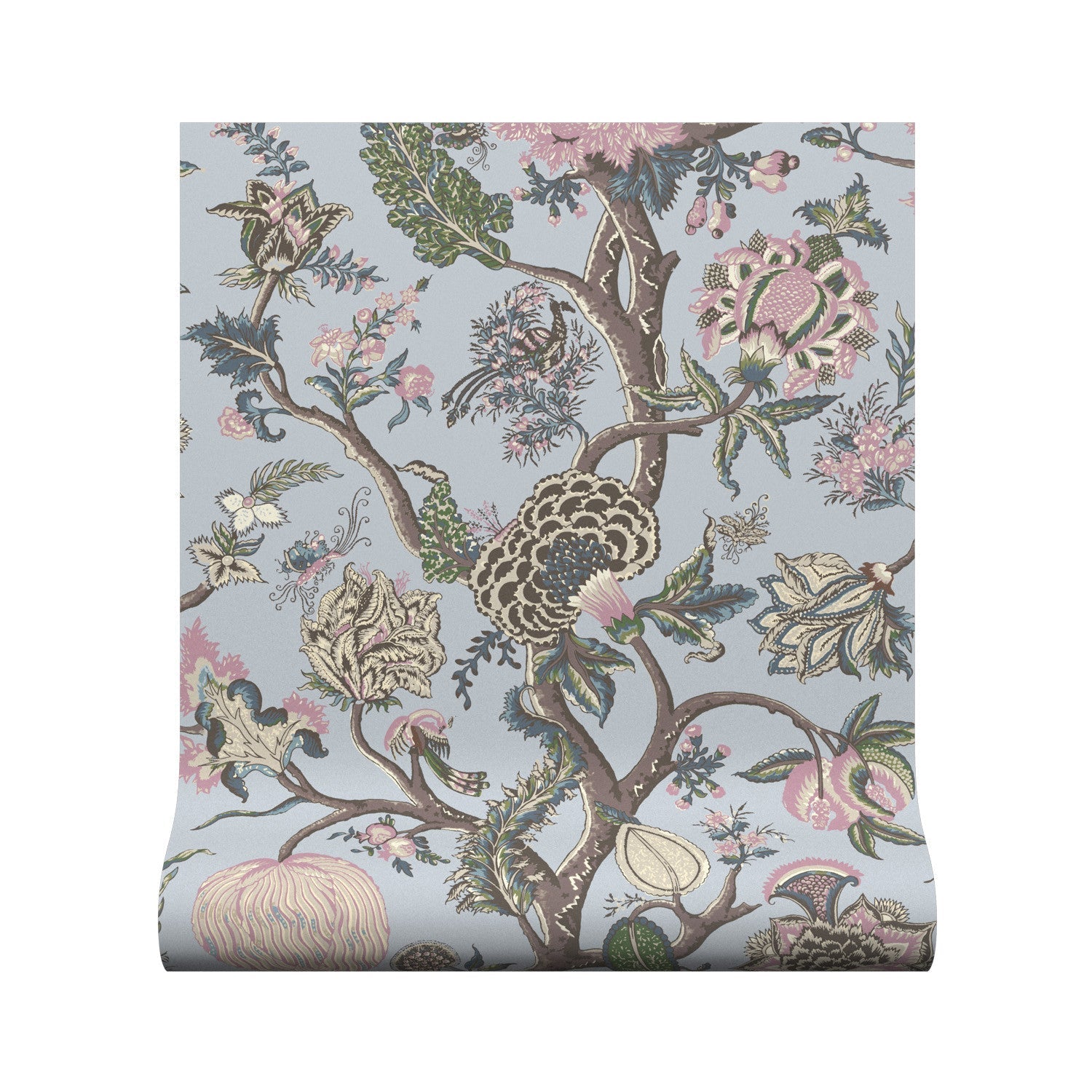 Flame Of The Forest Wallpaper - Eggshell - Warner House - Premier Wallcovering