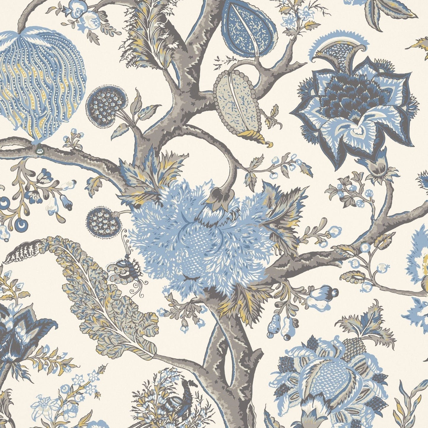 Flame Of The Forest Wallpaper - Sky - Warner House - Premier Wallcovering