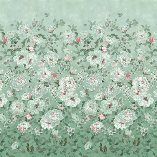 Fleur Blanche Wallpaper - Eau de Nil - PDG1172/01 - Designers Guild - Premier Wallcovering