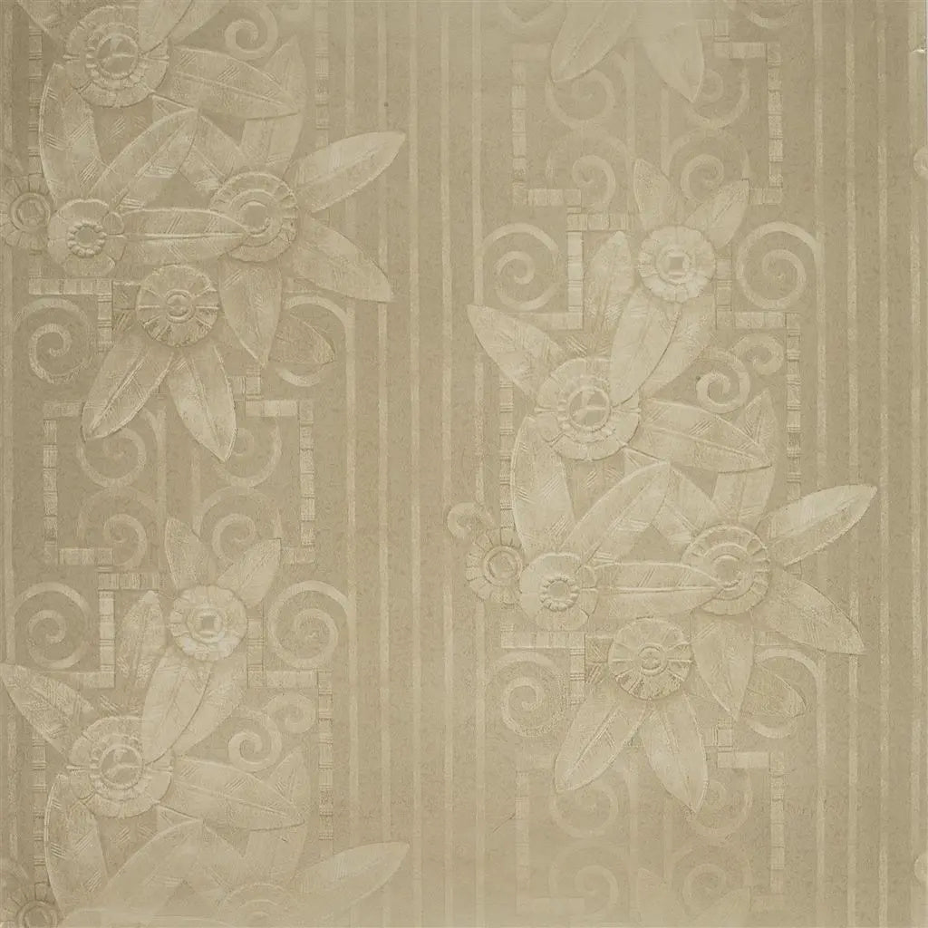 Fleur Moderne Wallpaper - Cream - Ralph Lauren - PRL5012/01 - Premier Wallcovering