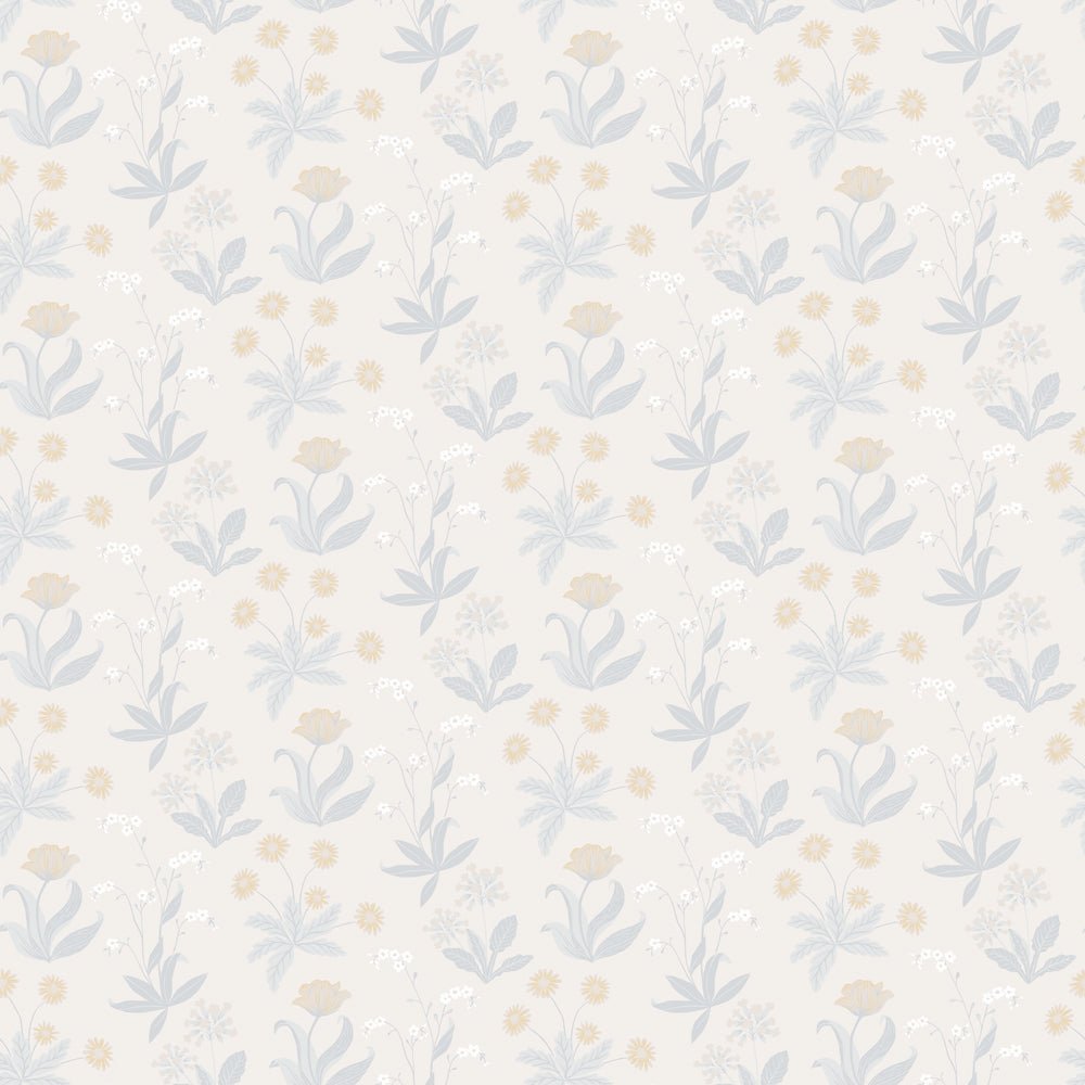 Fleur Wallpaper - Beige / Cream - Midbec - 12310 - Premier Wallcovering