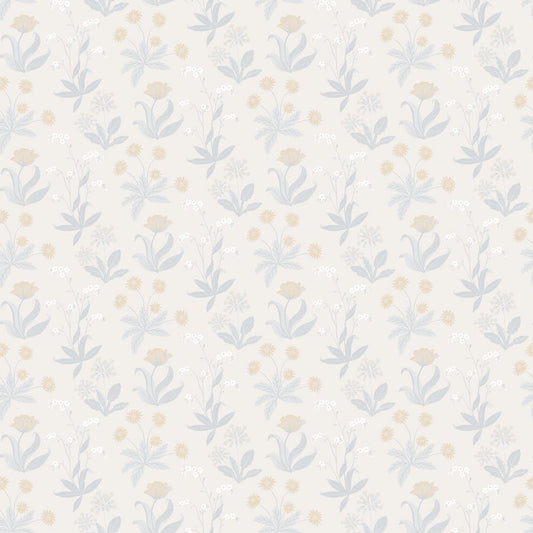 Fleur Wallpaper - Beige / Cream - Midbec - 12310 - Premier Wallcovering