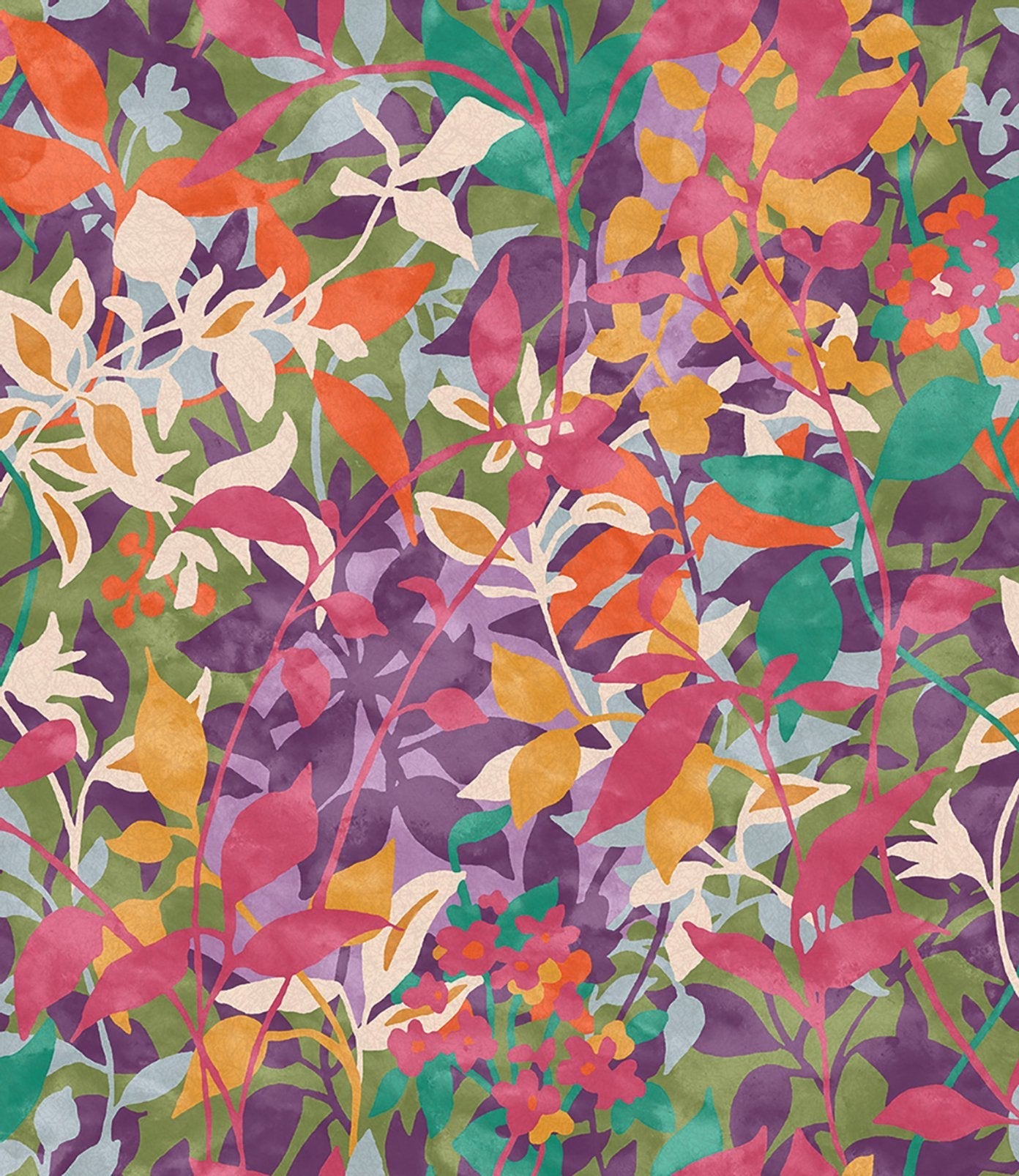 Fleur Wallpaper - Brights - Graham & Brown - 124118 - Premier Wallcovering