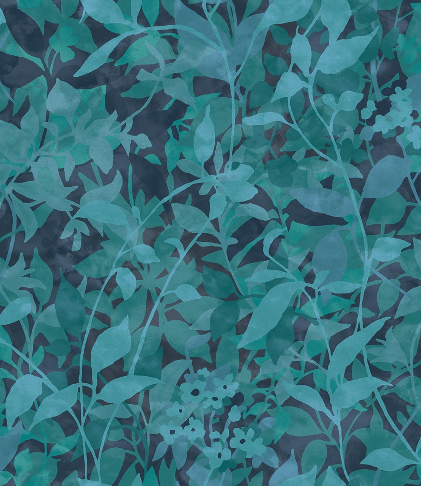 Fleur Wallpaper - Midnight - Graham & Brown - 124116 - Premier Wallcovering