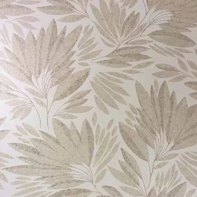 Fleuron Wallpaper - Beige - Osborne & Little - W6587-01 - Premier Wallcovering