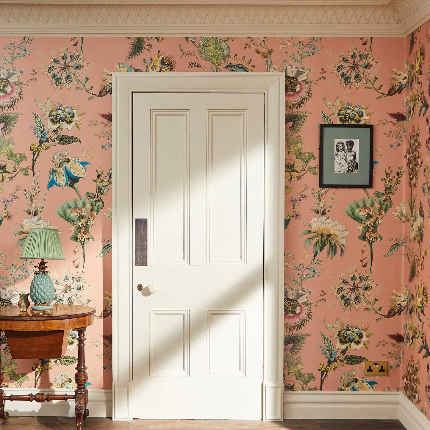 Flora Fantasia Wallpaper - Bisque - Pink - House of Hackney - 1 - WA - FLF - DI - PNK - XXX - Premier Wallcovering