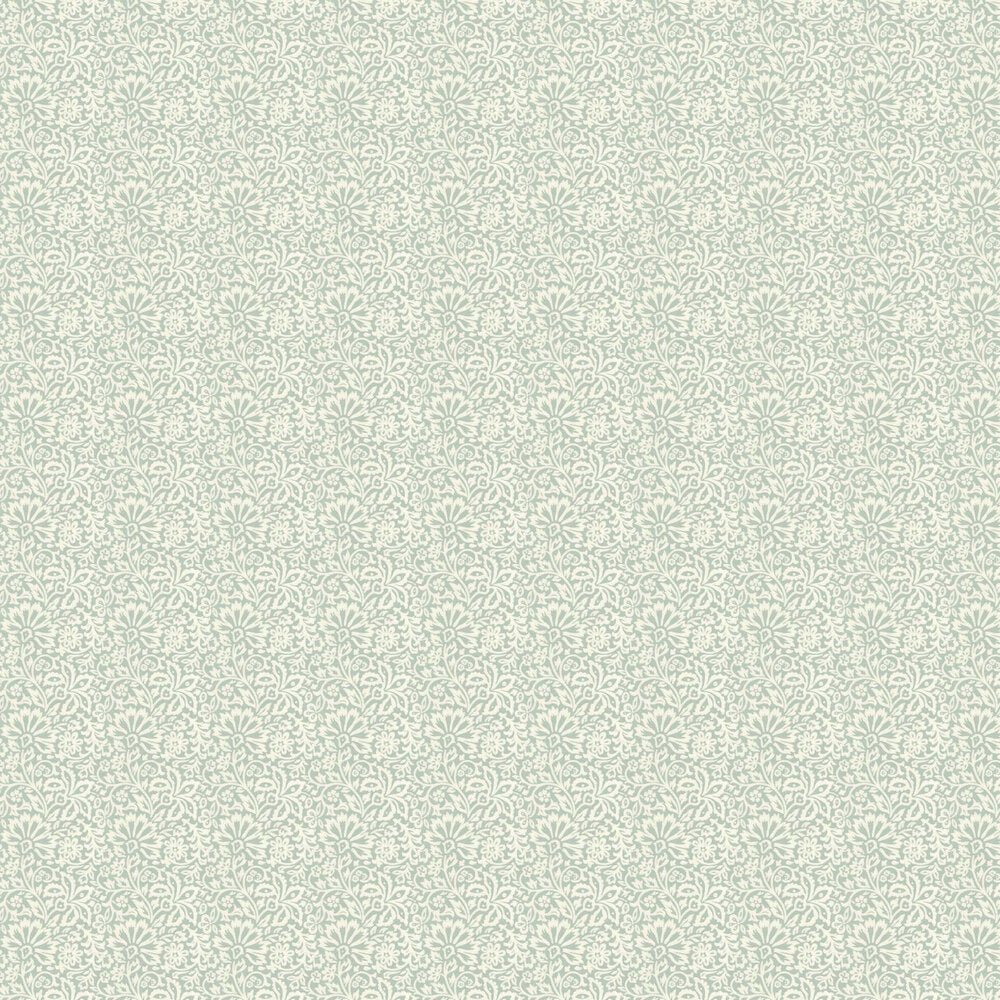 Flora Wallpaper - Aqua - GP & J Baker - BW45097/4 - Premier Wallcovering
