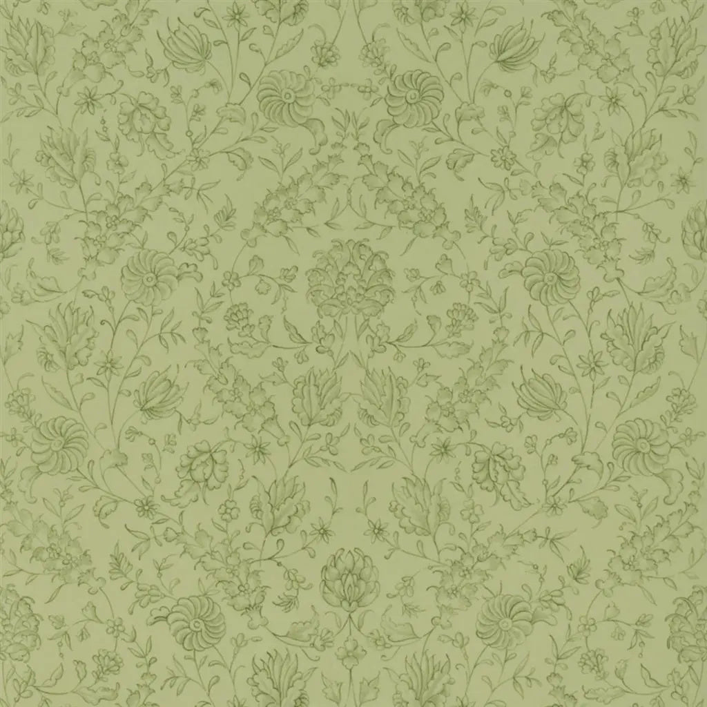 Flora Wallpaper - Fern - Designers Guild - Royal Collection - PQ009/16 - Premier Wallcovering