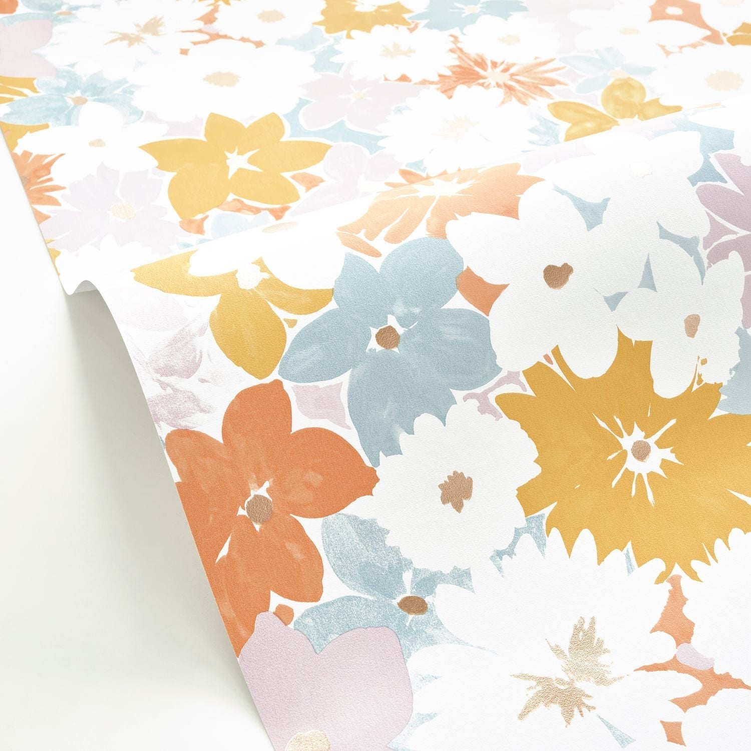 Flora Wallpaper - Multicouleurs - Caselio - 104416201 - Premier Wallcovering