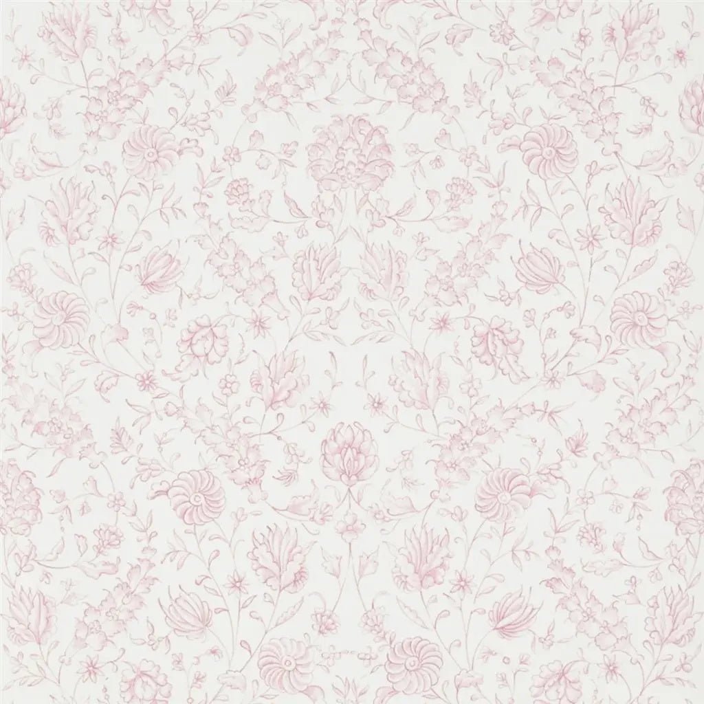 Flora Wallpaper - Peony - Designers Guild - Royal Collection - PQ009/03 - Premier Wallcovering
