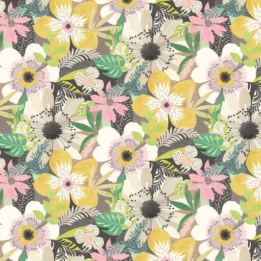 Floral Riot Wallpaper - Safari - Ohpopsi - CEP50102W - Premier Wallcovering