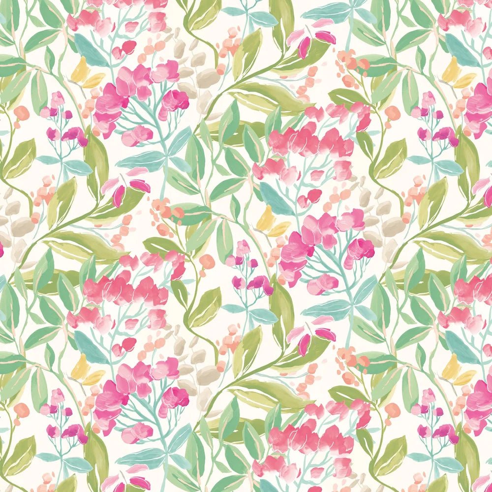 Florence Wallpaper - Pastel Mix - Ohpopsi - RON50102W - Premier Wallcovering