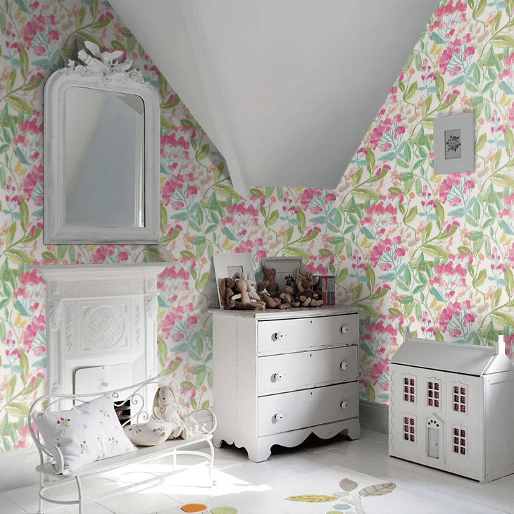 Florence Wallpaper - Pastel Mix - Ohpopsi - RON50102W - Premier Wallcovering