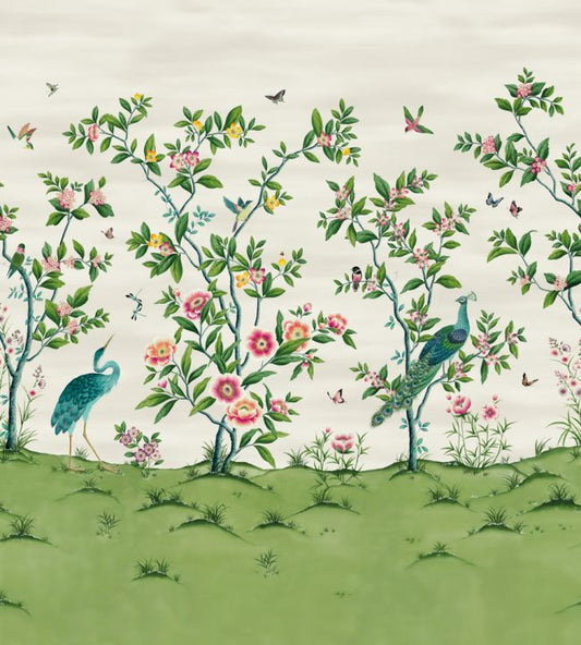 Florence Wallpaper - Fig Blossom/Apple/Peony - HDHW112891 - Harlequin - Premier Wallcovering
