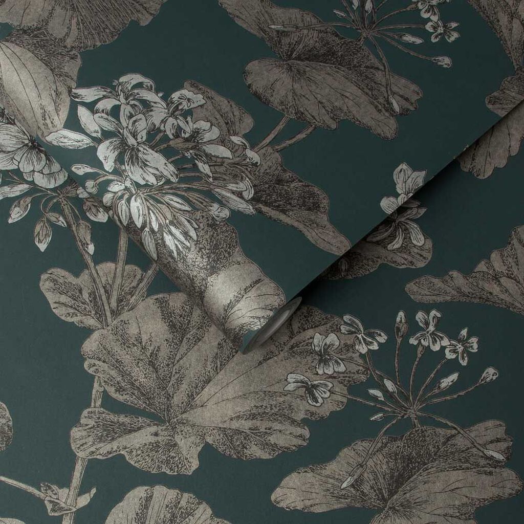 Florentia Wallpaper - Emerald - Graham & Brown - 118007 - Premier Wallcovering