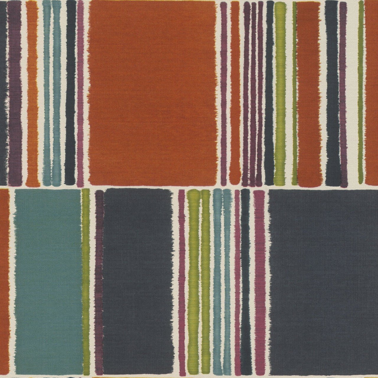Florentine III Emporium Geo Wallpaper - Multi - Rasch - 484458 - Premier Wallcovering