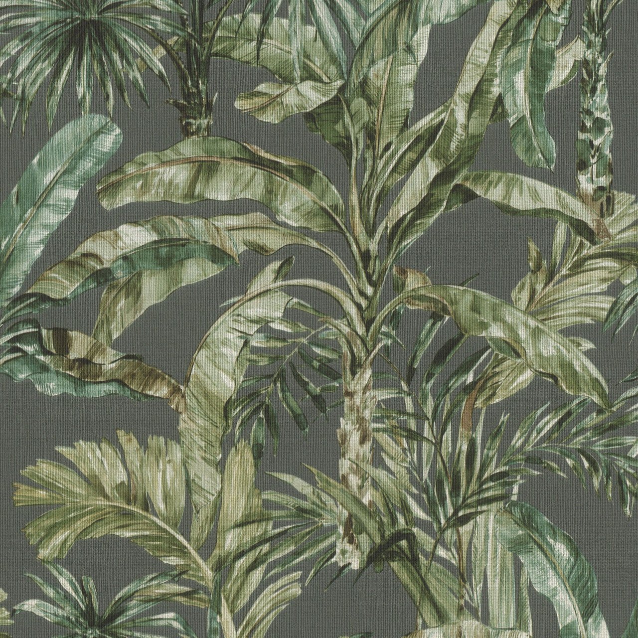 Florentine Jungle Leaves Wallpaper - Green - Rasch - 485271 - Premier Wallcovering