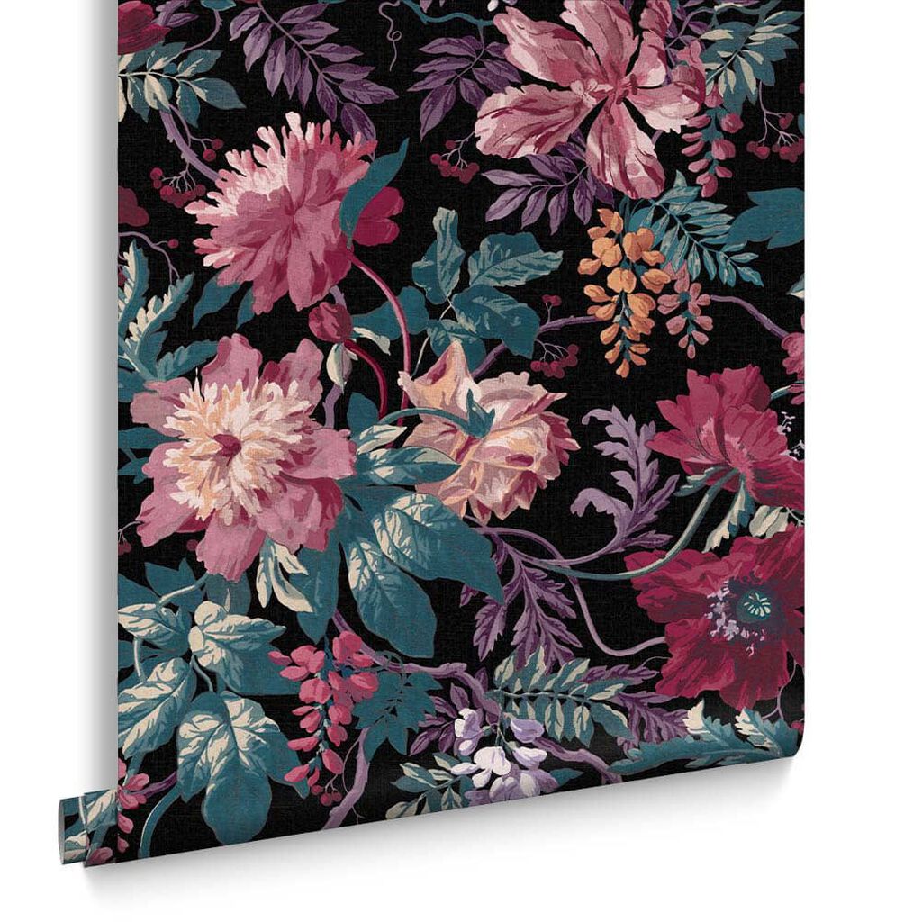 Florenzia Wallpaper - Nightshade - Graham & Brown - 119675 - Premier Wallcovering