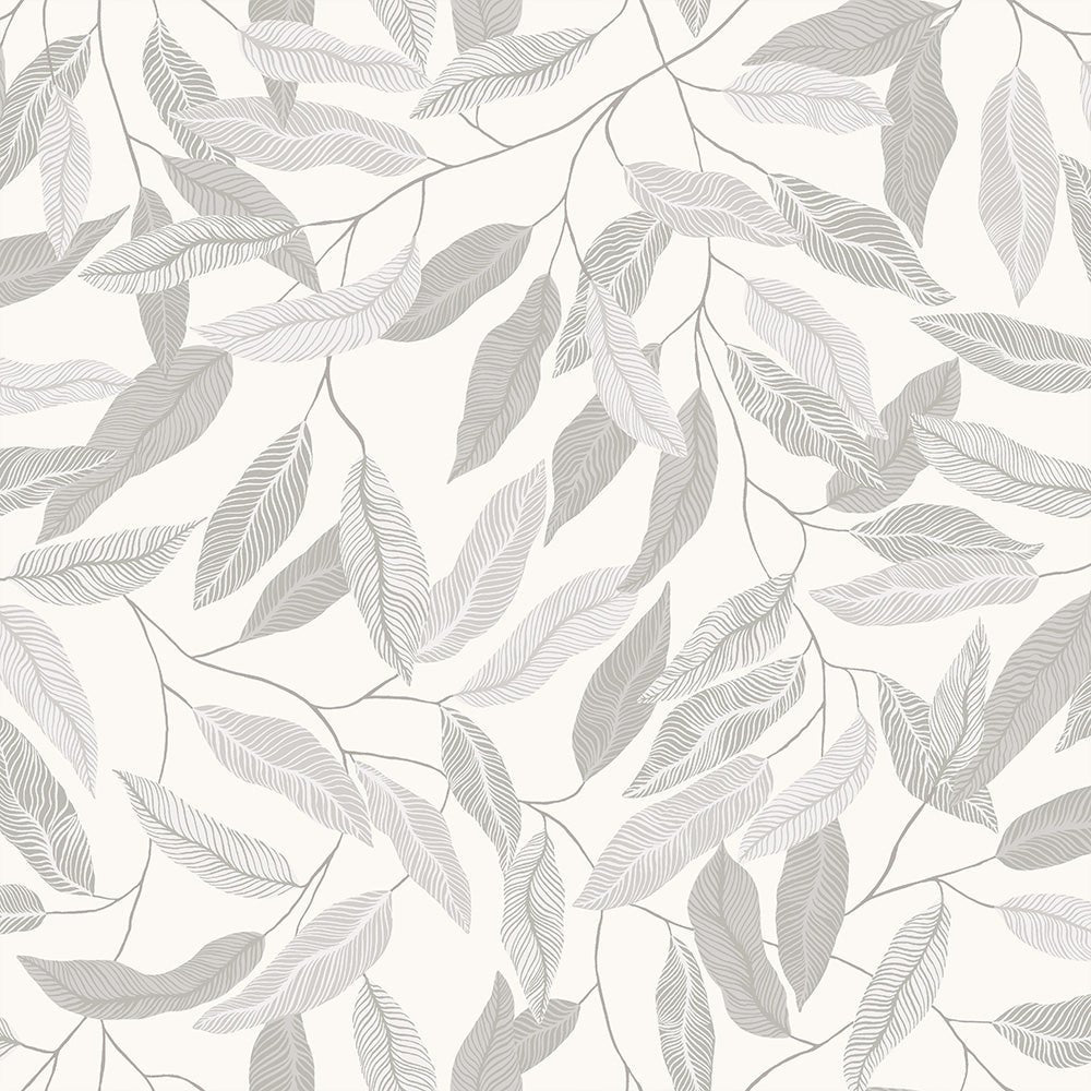 Florian Wallpaper - Gray - Midbec - 15901 - Premier Wallcovering