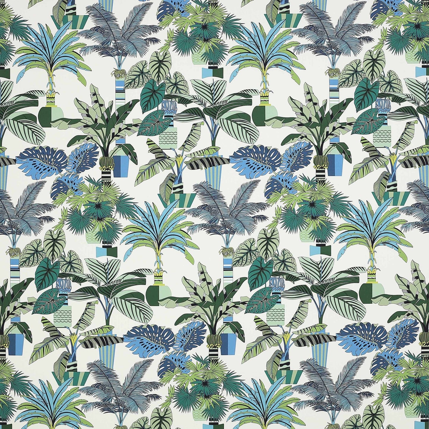 Florida Fabric - Marine - Manuel Canovas - M4034-02 - Premier Wallcovering