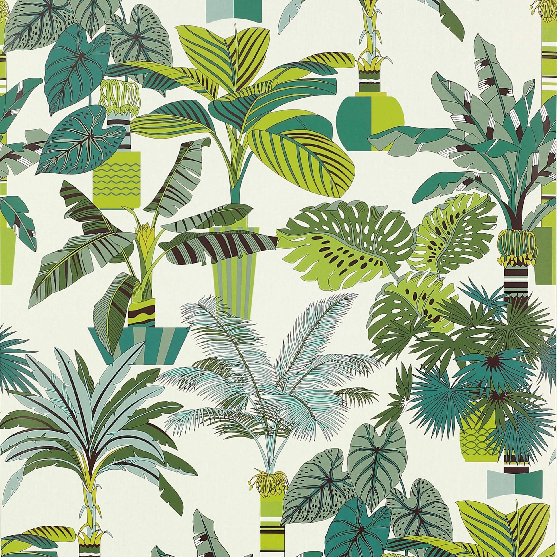 Florida Wallpaper - Lagon - Manuel Canovas - 03100-01 - Premier Wallcovering