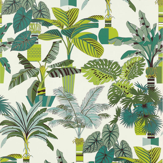 Florida Wallpaper - Lagon - Manuel Canovas - 03100-01 - Premier Wallcovering