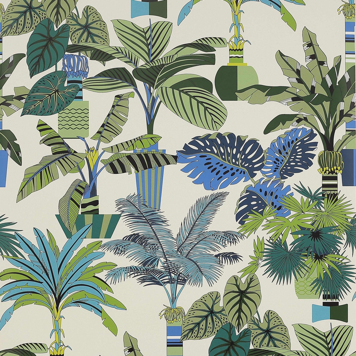 Florida Wallpaper - Marine - Manuel Canovas - 03100-02 - Premier Wallcovering
