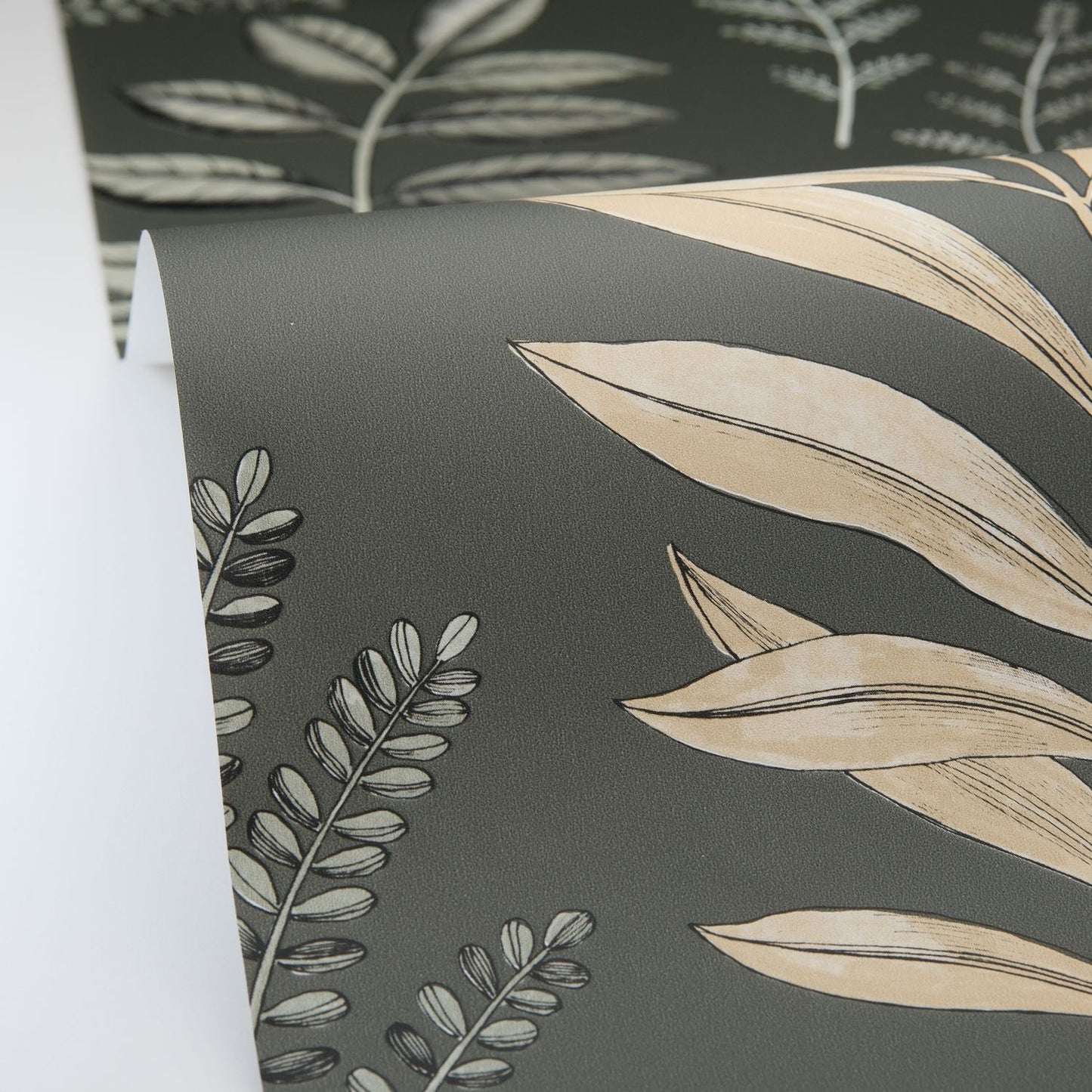 Florium Wallpaper - Vert anglais - Caselio - 106667424 - Premier Wallcovering