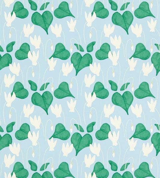 Flower Of Love Wallpaper - Sky - NHAW112948 - Scion - Premier Wallcovering
