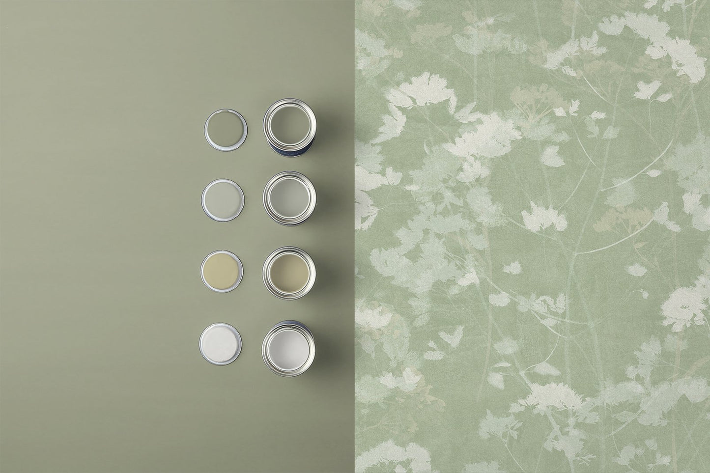 Flower Press Wallpaper - Calma - Graham & Brown - 124103 - Premier Wallcovering