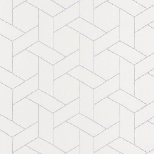 Focale Helsinki Wallpaper - Blanc - Casadeco - 82030121 - Premier Wallcovering