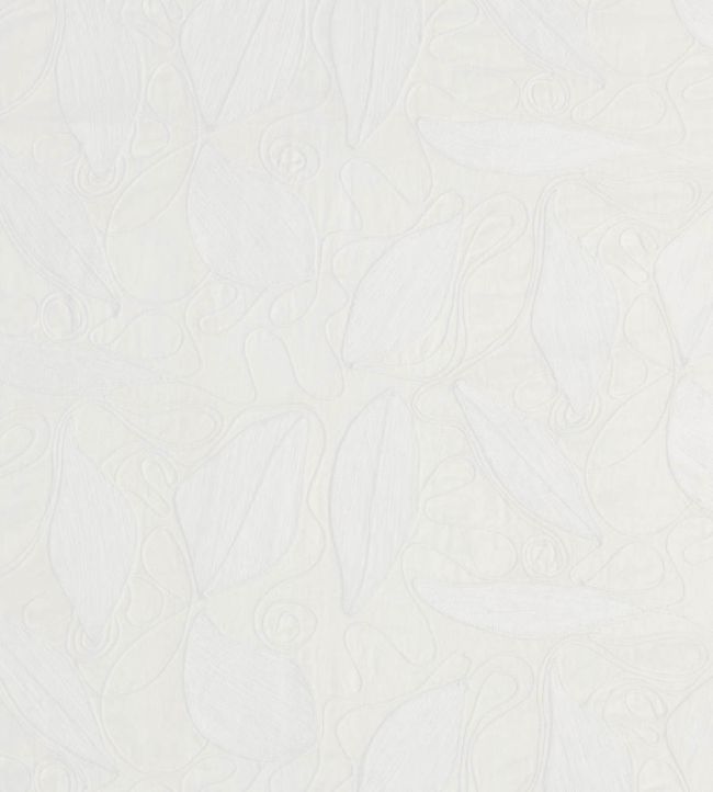 Foliage Fabric - Ecru - Christopher Farr Cloth - CFF233 - 06 - Premier Wallcovering