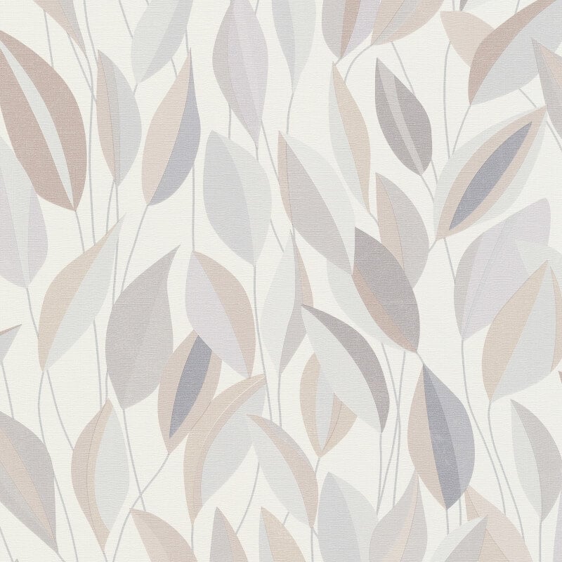 Foliage Leaf Wallpaper - Beige/Cream - Erismann - 10431 - 31 - Premier Wallcovering