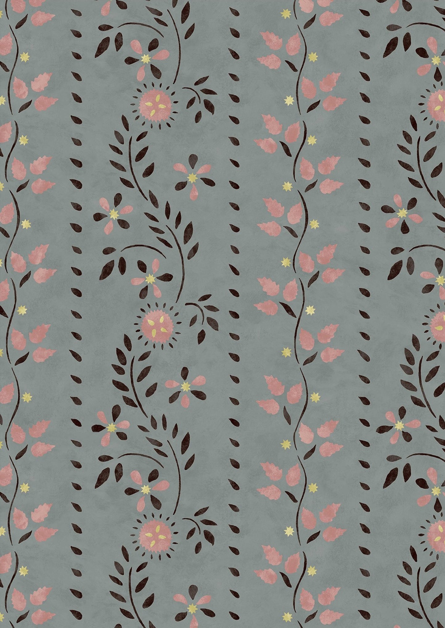Lewis & Wood - Folklore - Rose Ash - Premier Wallcovering
