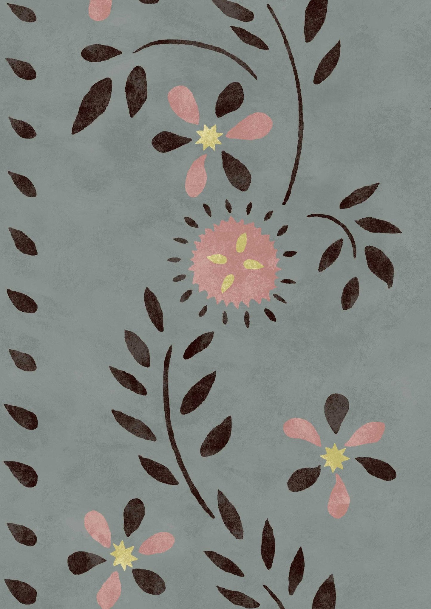 Lewis & Wood - Folklore - Rose Ash - Premier Wallcovering